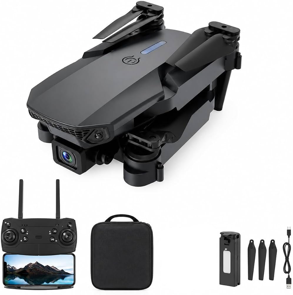 Drone E88 4KUltra HD + 1 Batterie Offerte